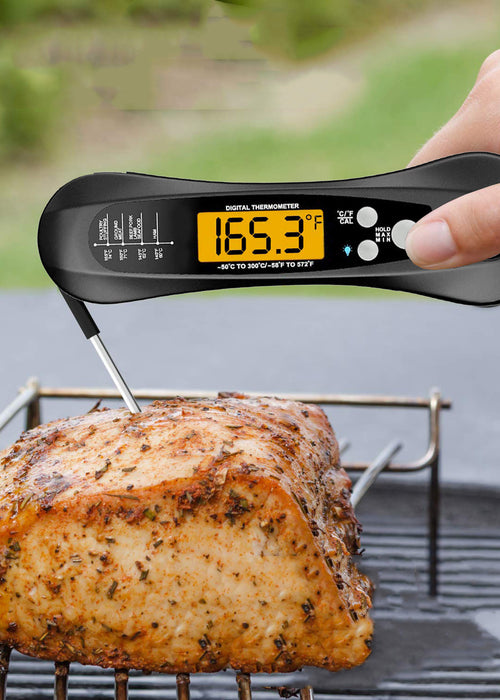 Kitchen Waterproof Folding Electronic Oven Thermometer